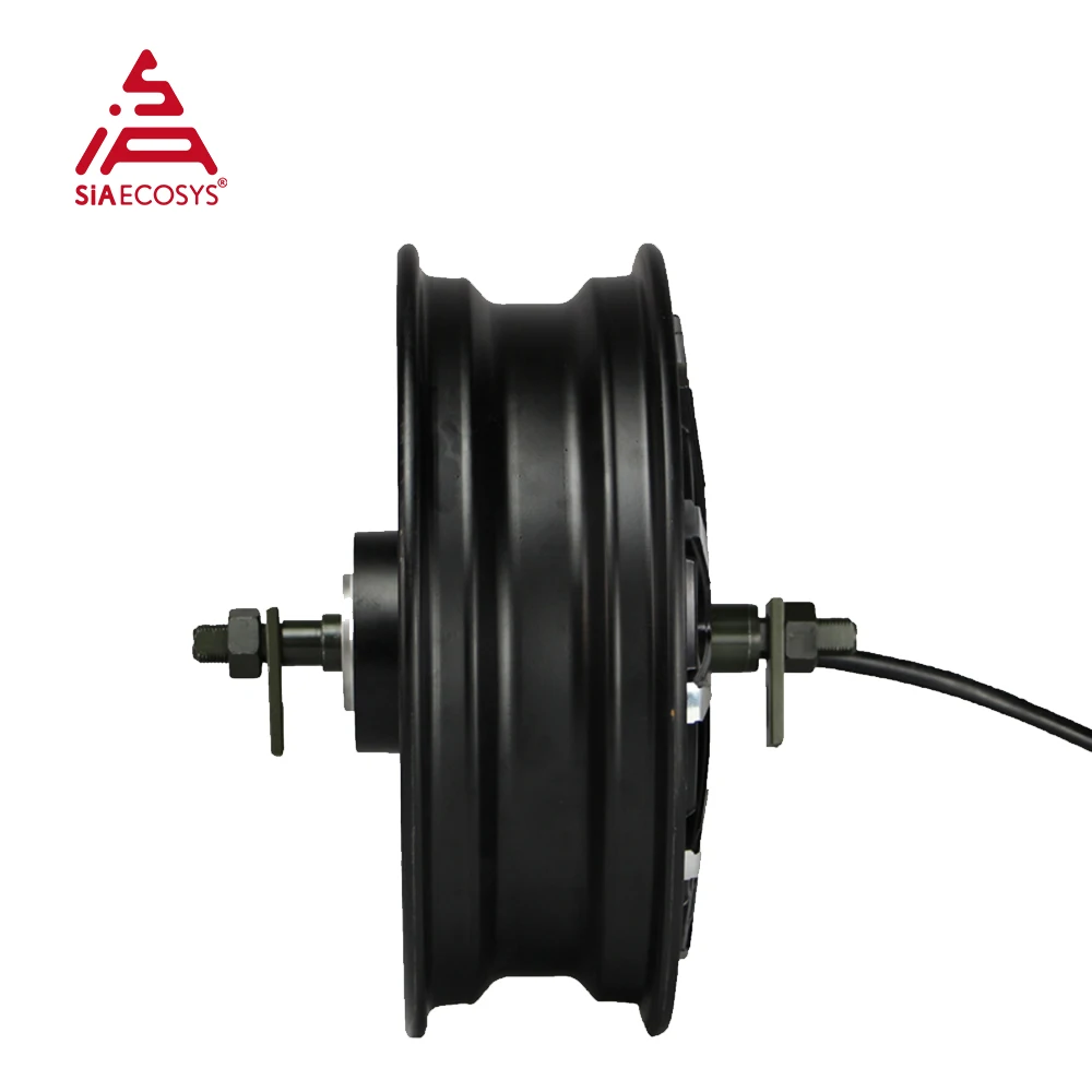 QSMOTOR QS260 V4 5000W 48V High Power Hub Motor Wheel, 12x3.5 Inch High Torque for Motorcycle Scooter Conversion In Stock