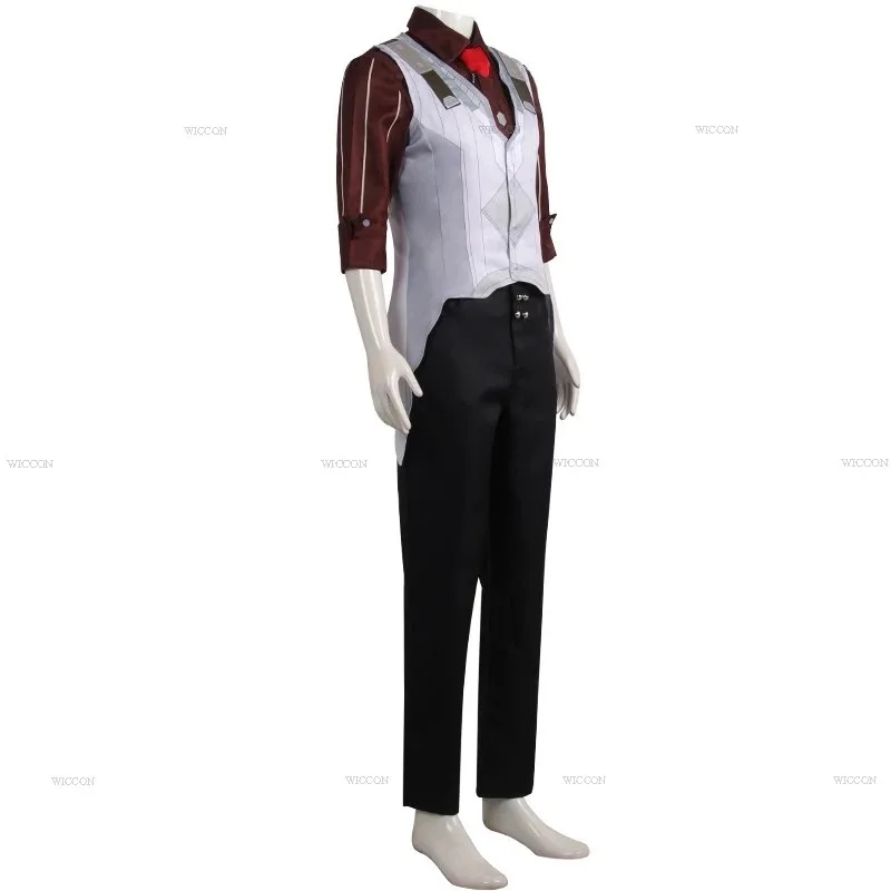 Viktor Arcane Cosplay disfraz Anime LOL camisa chaleco pantalones peluca Victor trajes traje para hombre Halloween carnaval fiesta disfraz ropa