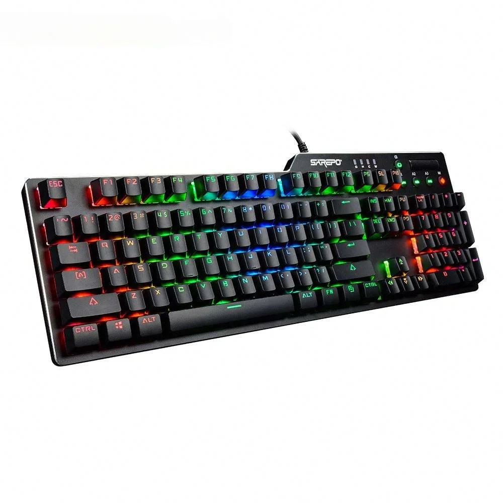 Logo Packaging French Clavier Teclado Mechanical Keyboard Gaming Computer Keyboard Gamer