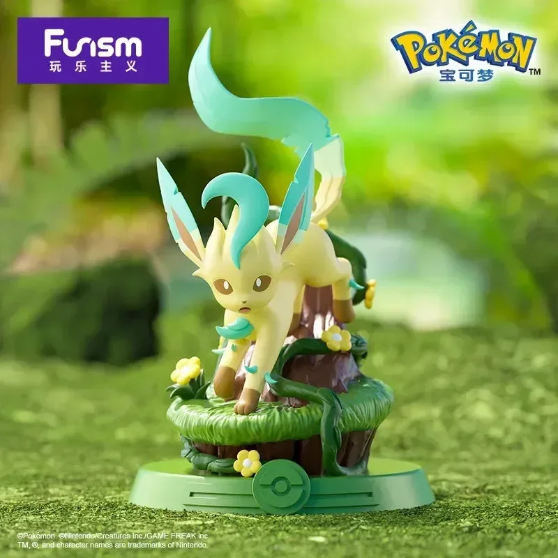 New Pokemon Figure Blind Box Eevee Figure Sylveon Vaporeon Anime Figure Eeveelution Figure Surprise Special Box Statue Doll Gift