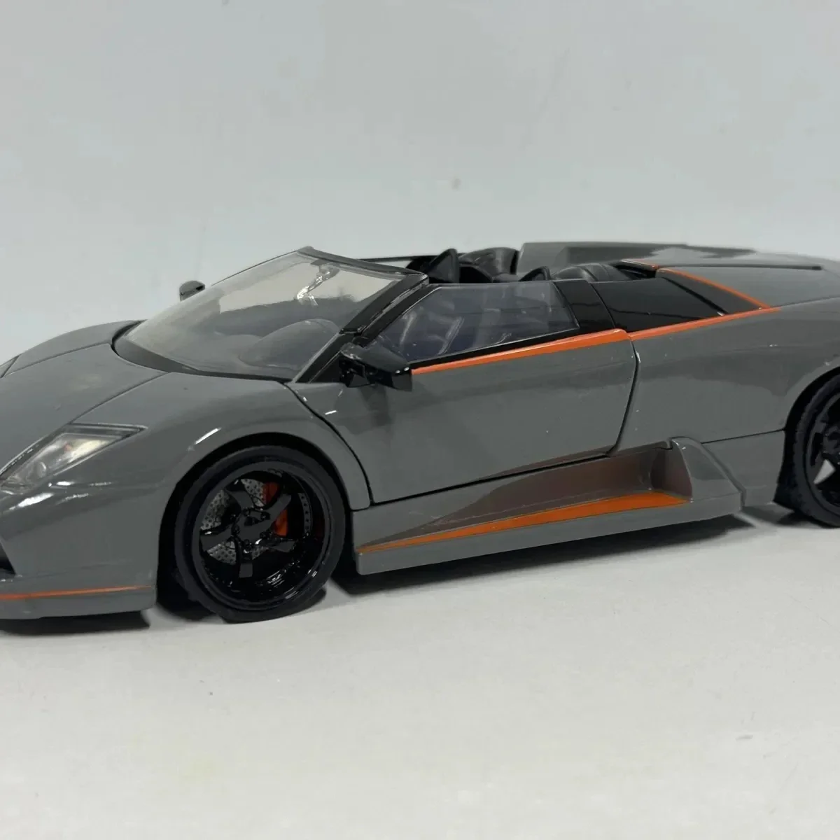 1:24 Lamborghini Murcielago Roadster wysoka symulacja aluminiowy Model samochodu kolekcjonerska zabawka prezent pamiątka ozdoba