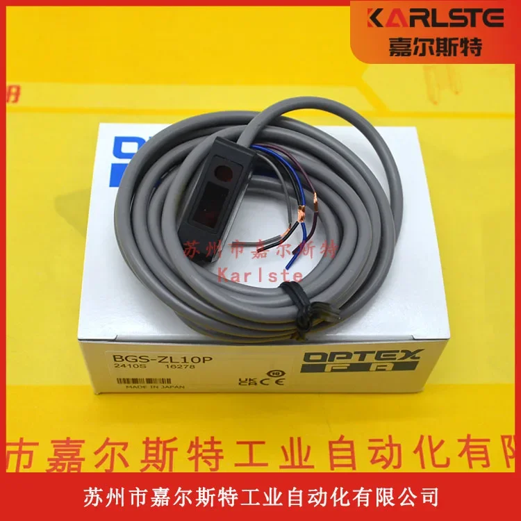 2026 [Original And Genuine] Japan OPTEX Laser Sensor BGS-ZL10P Physical Photo Negotiation