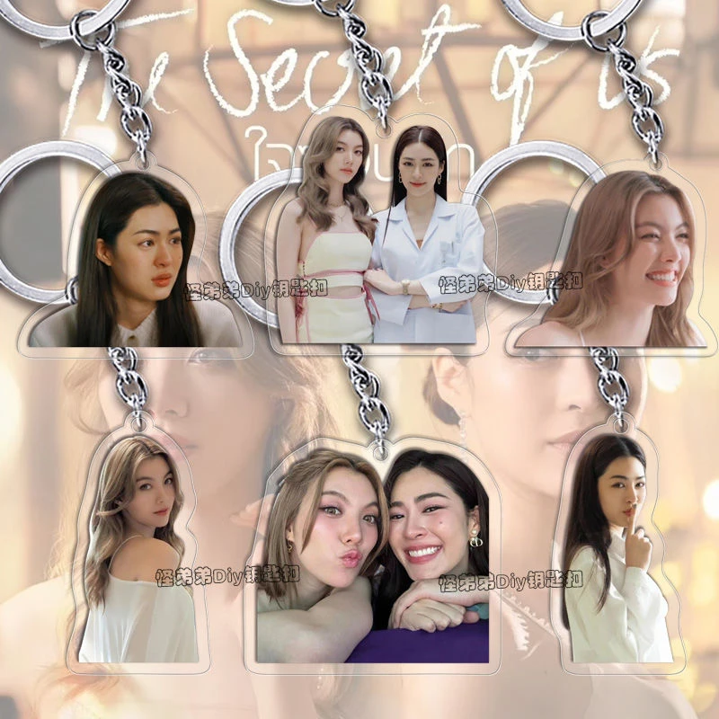 Таиландский-сериал-«Секрет-из-нас»-брелок-для-косплея-акриловый-кулон-брелок-для-ключей-сумка-аксессуары-реквизит-подарок