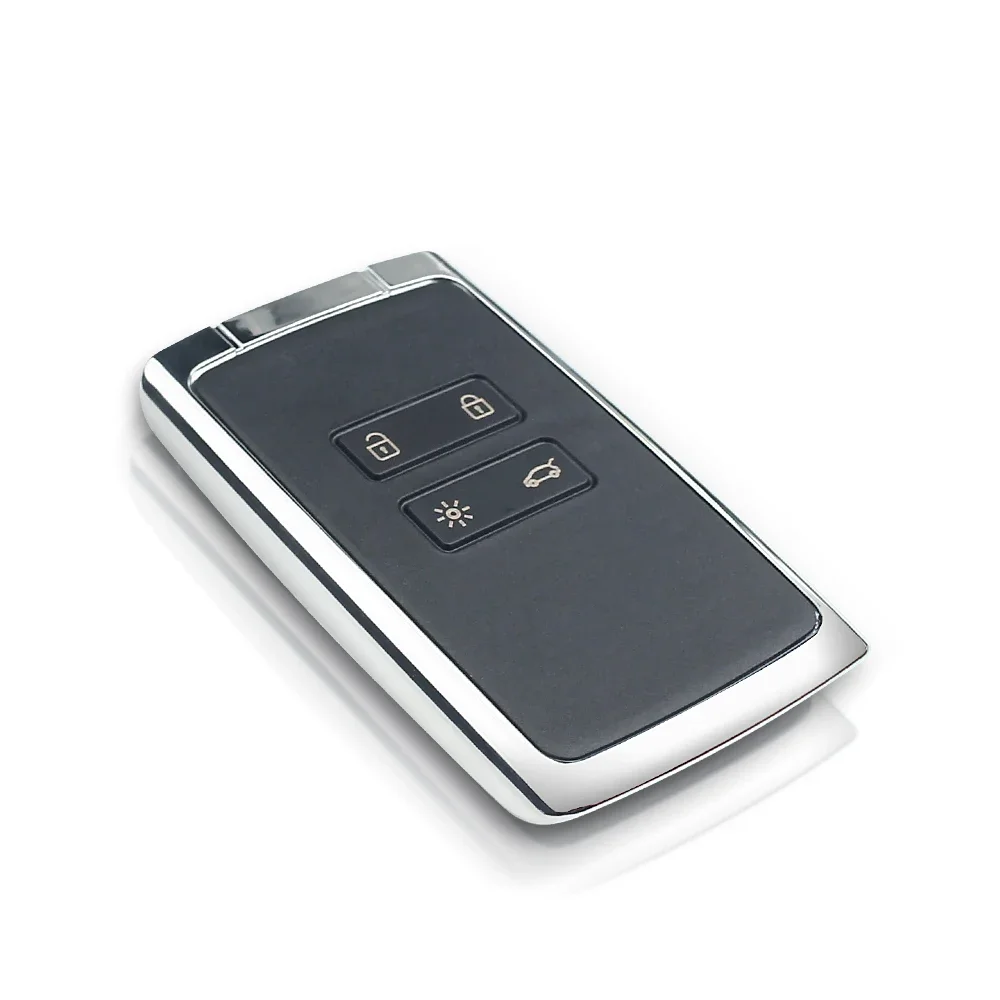 Zdalny kluczyk samochodowy KEYYOU 434 mhz Hitag AES 4A PCF7945M do Renault Megane 4 Talisman Kadjar Espace 5 Keyless Go z kluczykiem do akumulatora
