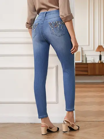 8 best sales ऊँची कमर वाली जींस - №5