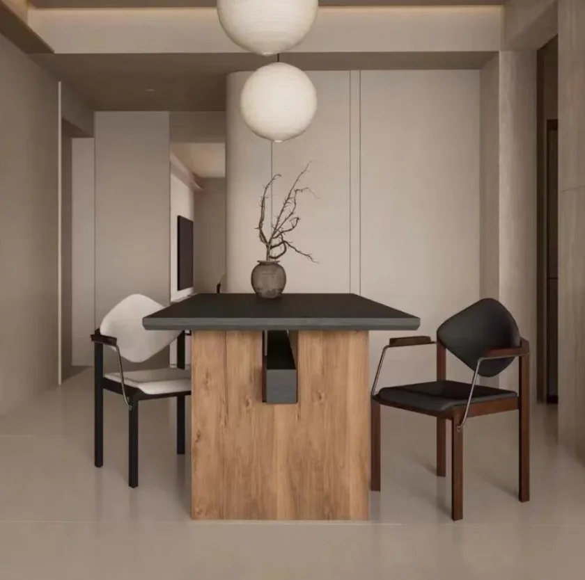 

#Modern Solid Wood Home Office Desk With Eco-Friendly Design
