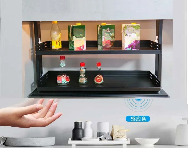 Cabinet Hanging Cabinet Electric Lifting Basket Kitchen Intelligent Lift