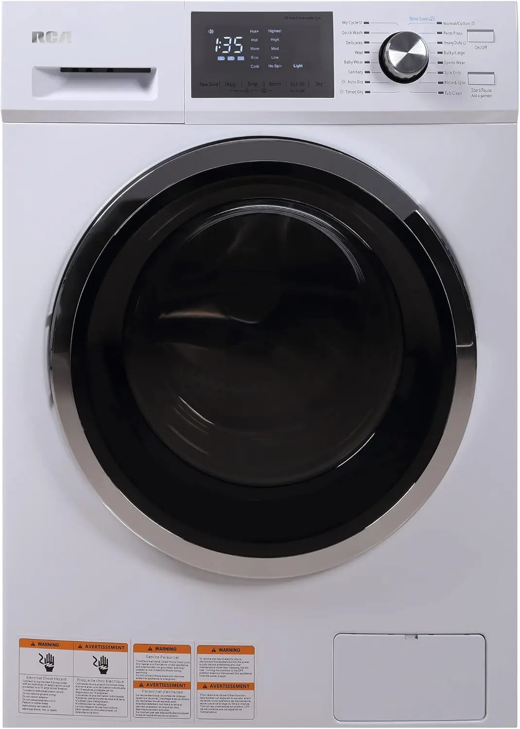 270 Washer and Dryer Combo 2.7 cu ft - White