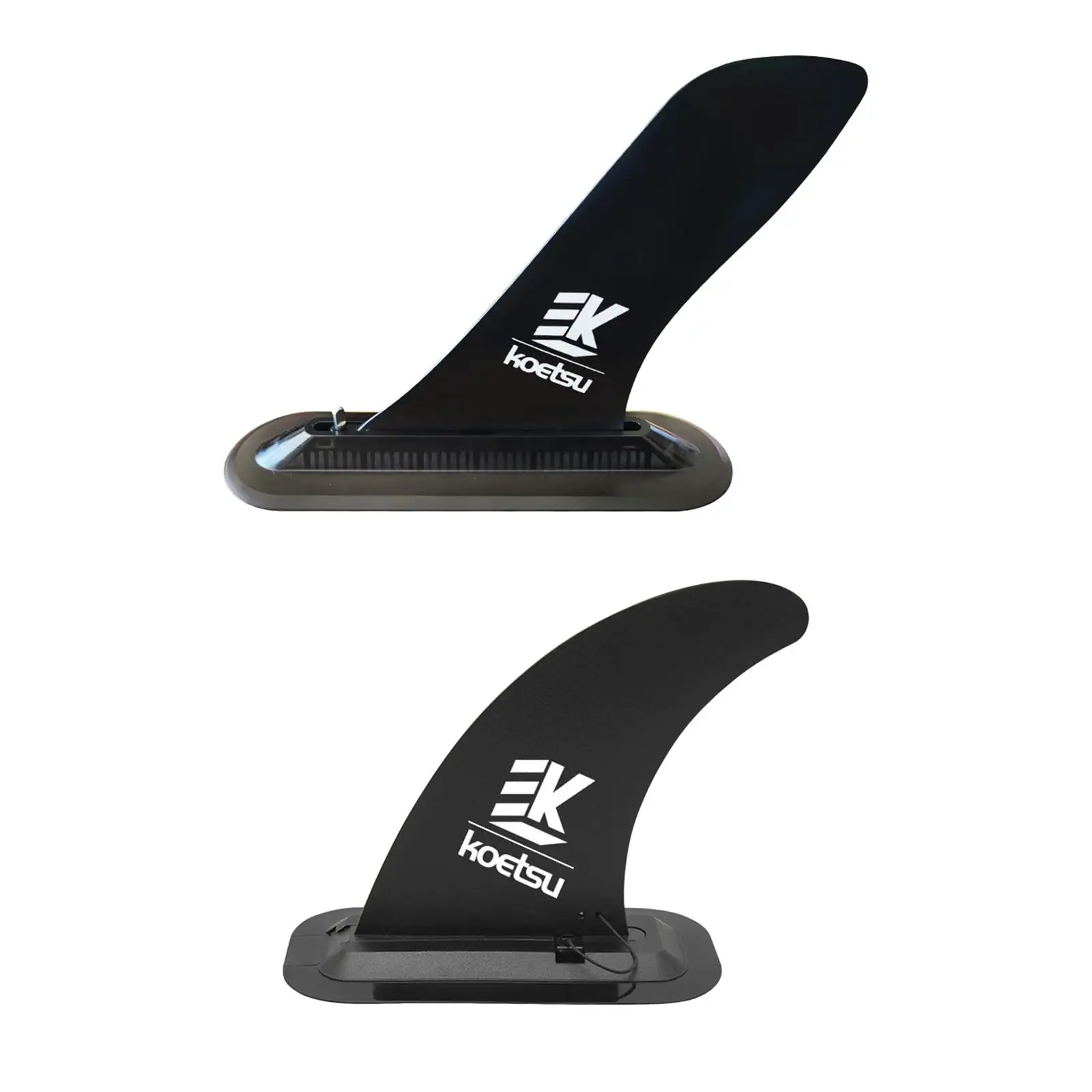 Surfboard Fin Quick Release Black Inflatable Canoe Stand up Paddle Board Fin