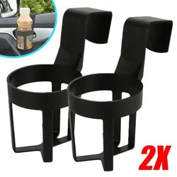 Car Drink Cup Holder Container Hook Window Door Mount Universal Water Bottle Cup Stand for Auto Truck Interior Organizer