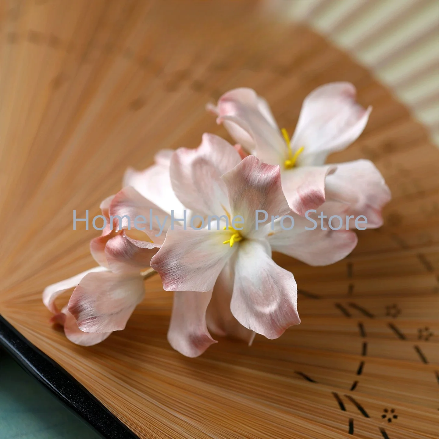 Intangible Cultural Heritage Edelweiss Antique Hairpin Pink Iris New Chinese Hair Accessories Cheongsam Hanfu Accessories Gift