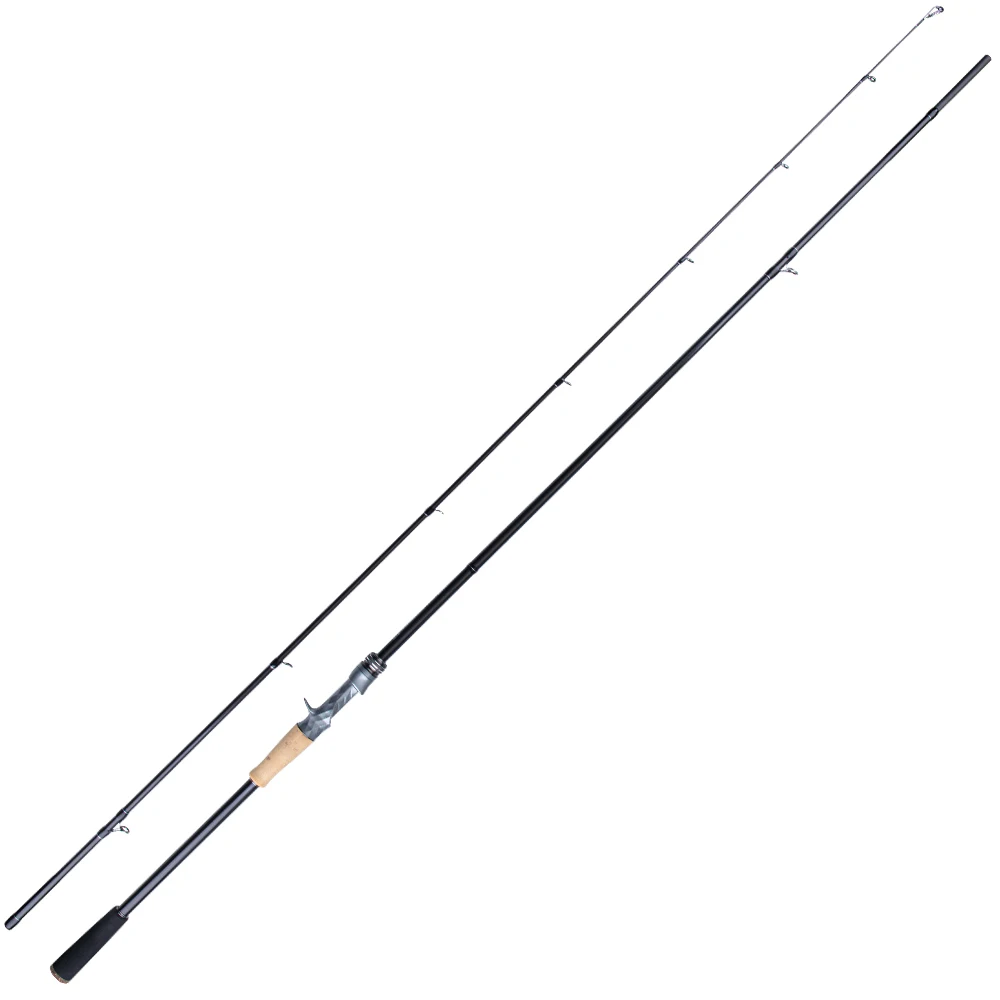 FISHINGFANS KUAISHA Plus Carbon Blank Rute 7-25g 8-35g 18-60g M MH H Power Weitwurf 8' 9' 10' Meeresbarsch Spinnrute – Detail 3