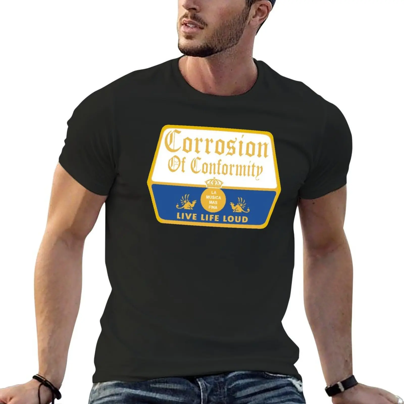 Corrosion of Conformity T-Shirt quick-drying essential t shirt shirts graphic tee vintage shirts graphic tee men