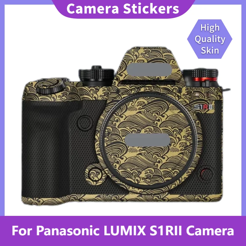 

Наклейка для камеры Lumix S1RM2, наклейка для Panasonic S1RII, оберточная крышка DC-S1RM2, наклейка для камеры S1R2, кожа камеры