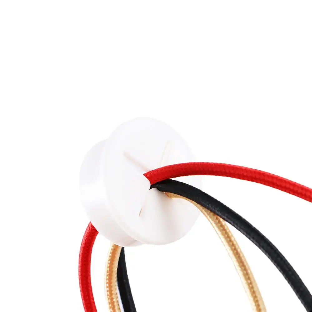 

Silicone For USB PC Computer Desk Table Port Furnitures Wire Organizer Cable Hole Cover Desk Cord Grommet Storage Accessories