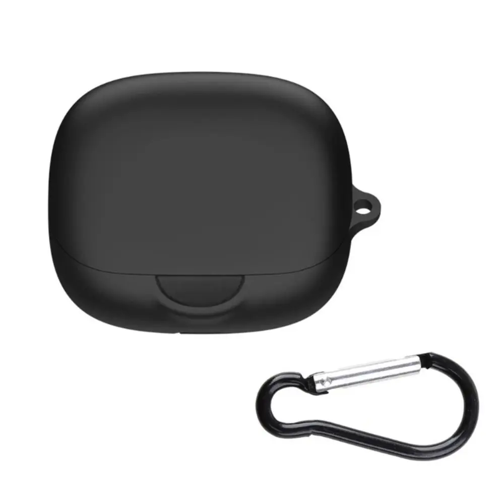 Silicone Earbuds Protective Case Dustproof Washable Wireless Earphone Shell Soild Color for Anker Soundcore AeroFit Pro