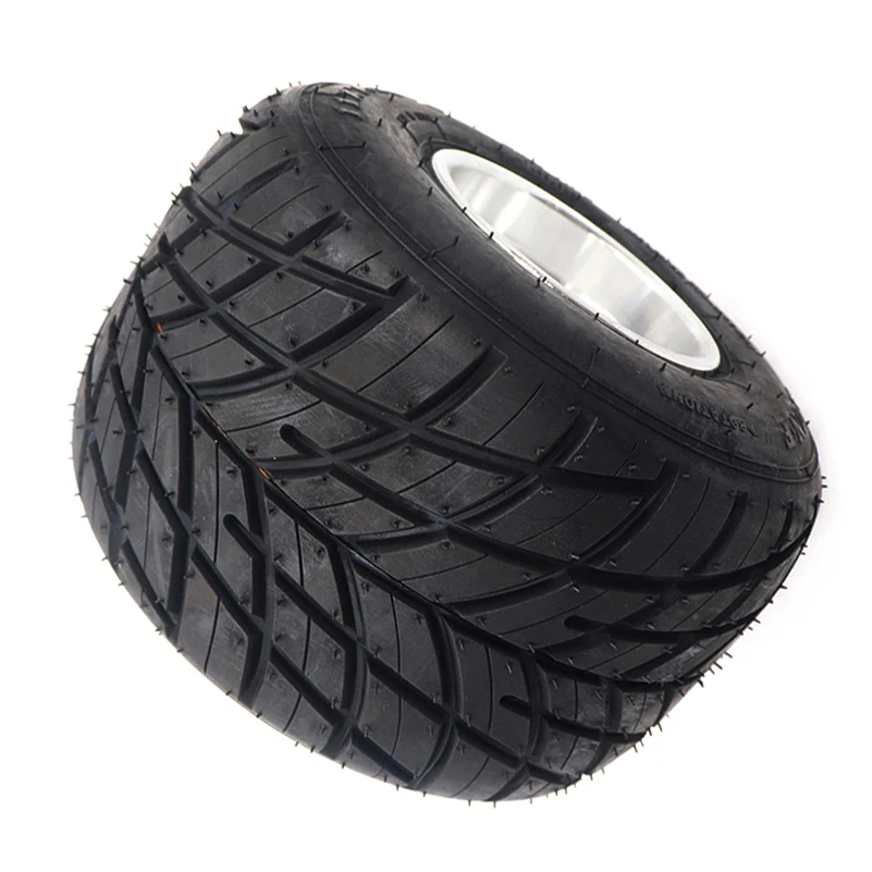 Field Kart Tires Front 10x4.50-5 and Rear 11x7.10-5 Inch Rain Tire Vacuum Tires Are Suitable for Drift Kart Accessories