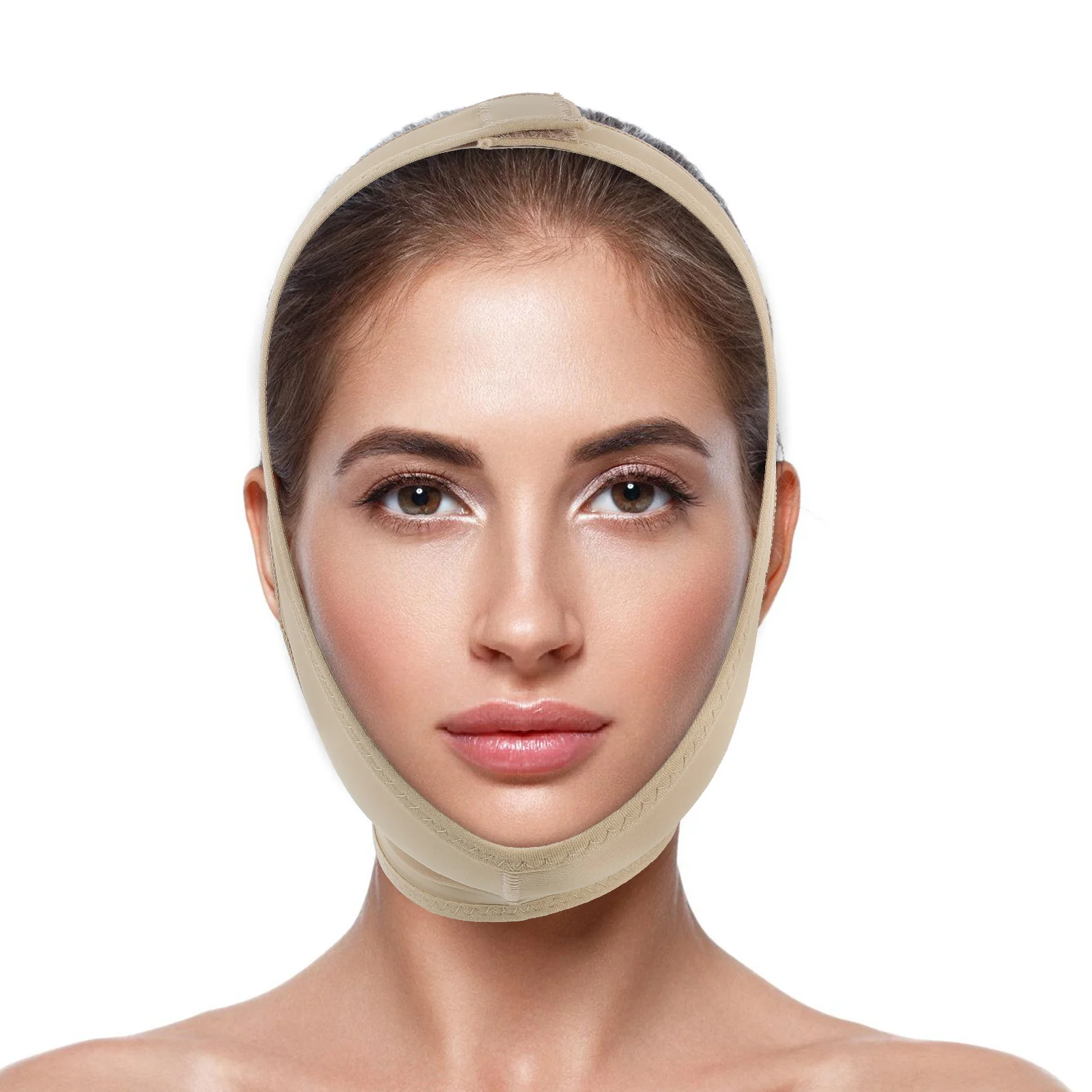 Face Slimming Mask Facial Skin Compact Face Shaper Cheek Lift Tape Belt Anti Wrinkle Sagging - Size S