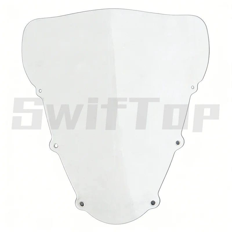 Motorcycle Windscreen Windshield Fit For 2002 - 2005 Kawasaki ZZR1200 ZZ-R 1200 ZZR 1200 2003 2004 Black Clear Wind Deflectors