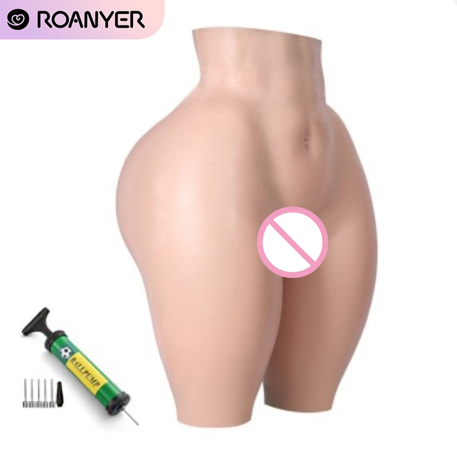 Roanyer Upgraded Super Strong Hip Pants Inflatable or Cotton filler Hip Enhancement Pants for Crossressr Mtf Cosplay