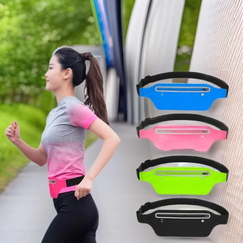 

Пояс для бега, поясная сумка, спортивная поясная сумка для женщин и мужчин, водонепроницаемая сумка для телефона в тренажерном зале, сумки-бананы, аксессуары для бега