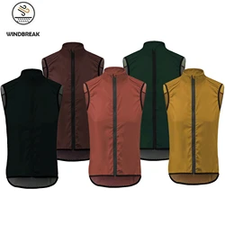 2025 Summer Cycling Vests Jersey Men Sports Bike Shirts Waterproof Bicycle Clothing Reflective MTB Bike Jacket
