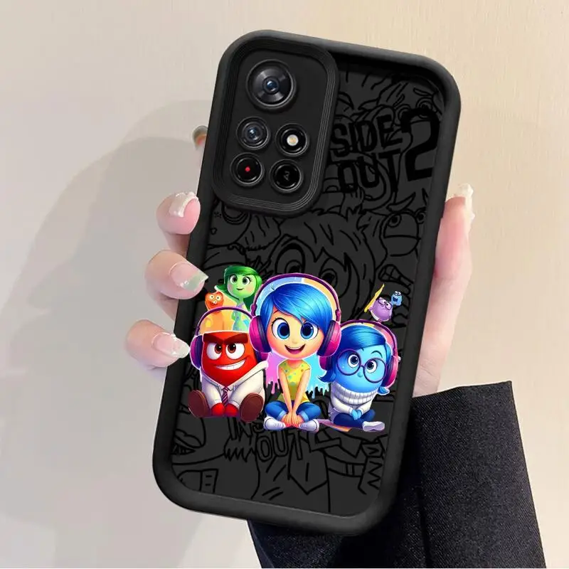 Funda de teléfono para Redmi note 10 5g 13c 11 13 pro 12s 11promax 12 10s 12pro stpu funda impermeable casos Disney Inside Out Vice Mente