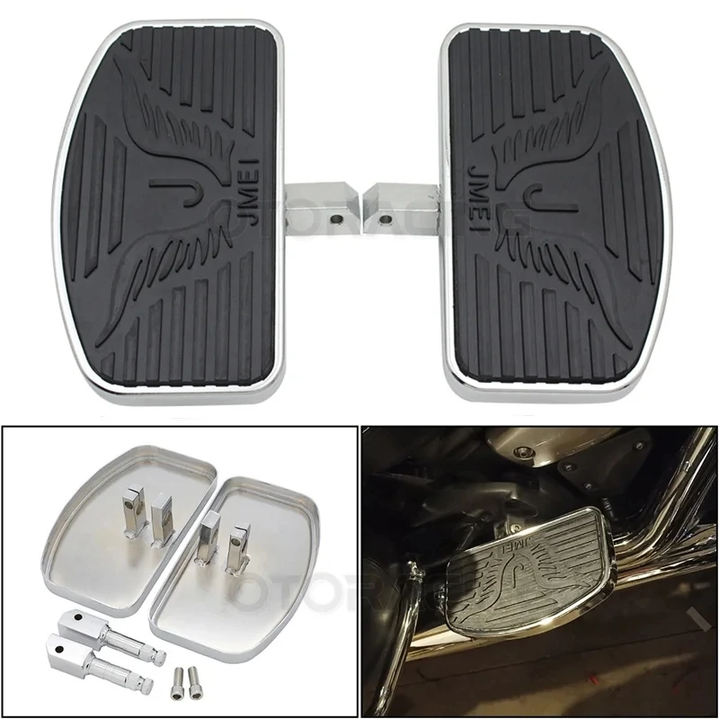 

Motorcycle Rear Foot Pegs Footrests Floorboards Footboards For Yamaha V-Star DragStar XVS DS 1100 XVS1100 DS1100 Classic