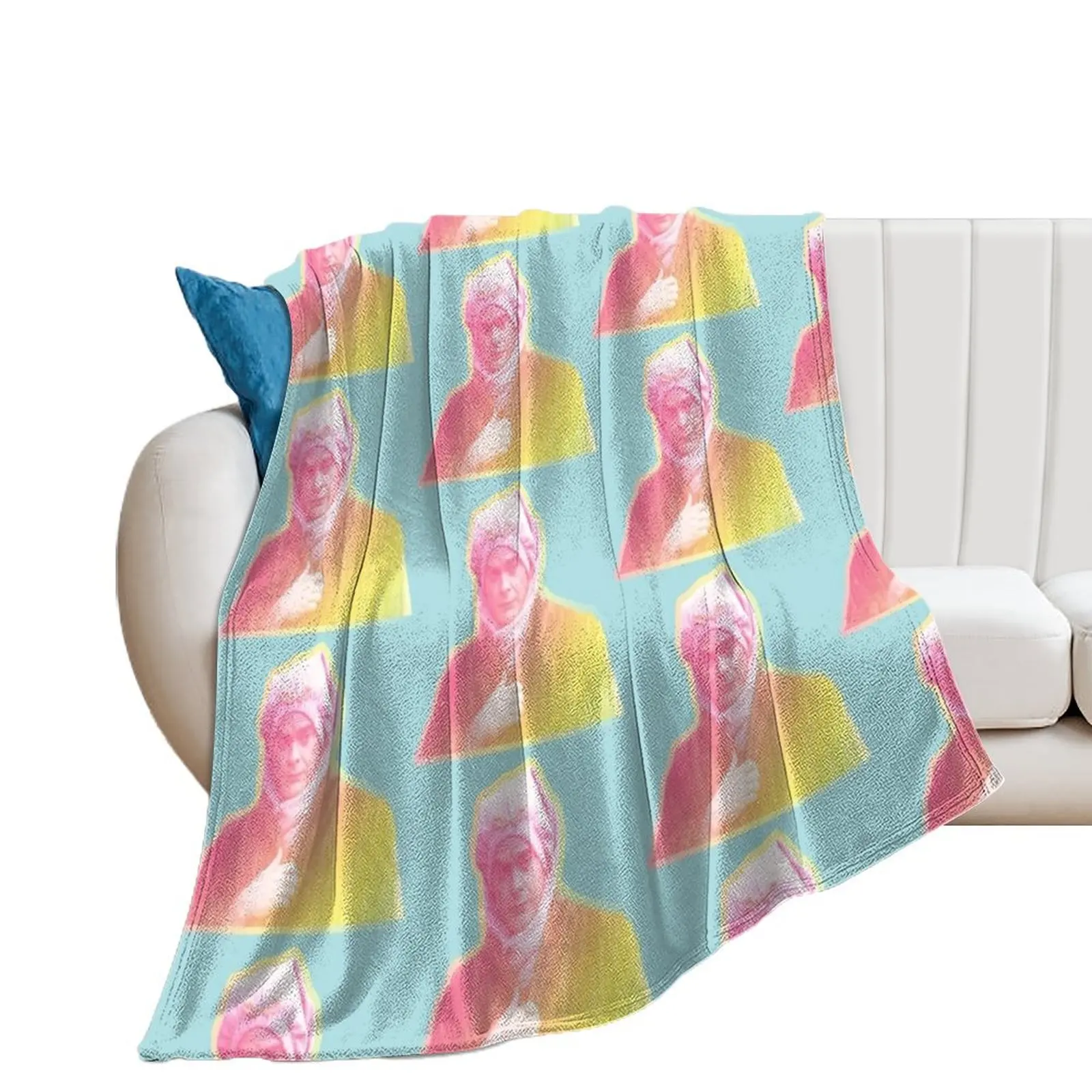 Bill Hader as Little Vivvy in Sandy Passage Rainbow Design Throw Blanket Giant Sofa Summer Blankets