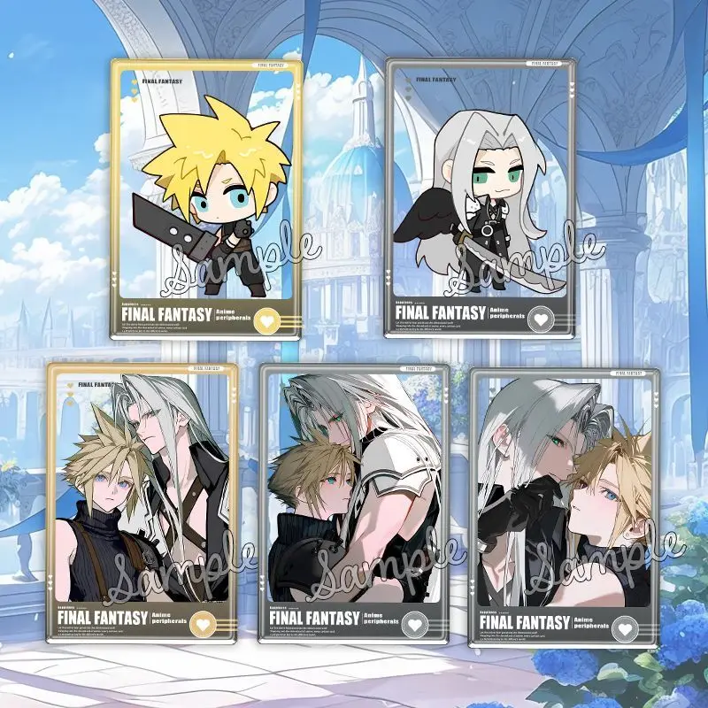 final-fantasy-vii-advento-criancas-chaveiro-cartao-transparente-chaveiro-mulheres-nuvem-acrilico-chaveiro-sephiroth-pingente-jogo-presente