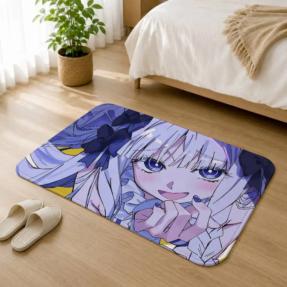 Fate S-Strange P-Prelati Fake Soft Comfortable Short Plush Rug Carpet mat Anti‑Slip Floor Mat Machine Washable Home Decor