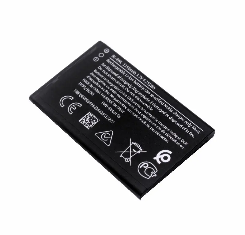 1x  New 1150mAh BL-4UL / BL-4WL Repalcement Battery For Nokia Asha 225 230 3310 Asha 500 VERSION 225 4G RM-1172 RM-1011 RM-1126