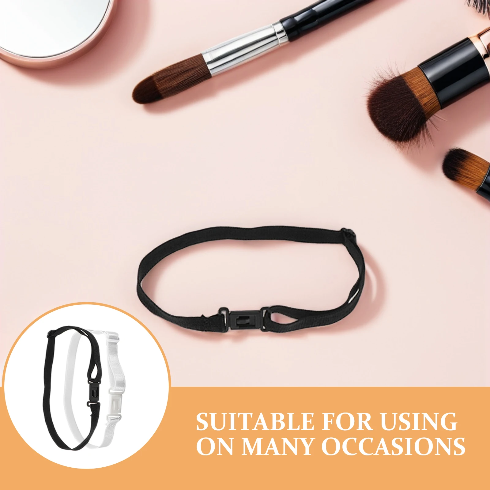 20 قطعة ربطة القوس فيونكة قابلة للتعديل حزام مربوط مسبقًا من البوليستر المتين مقاس واحد يناسب جميع حفلات الزفاف شريط مرن رسمي للرقبة #2