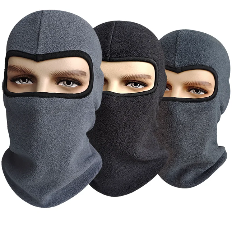 Motorcycle  Headgear Fleece Warm Windproof Full Face Mask Cycling Sports Face Cover Neck Warmth Hat