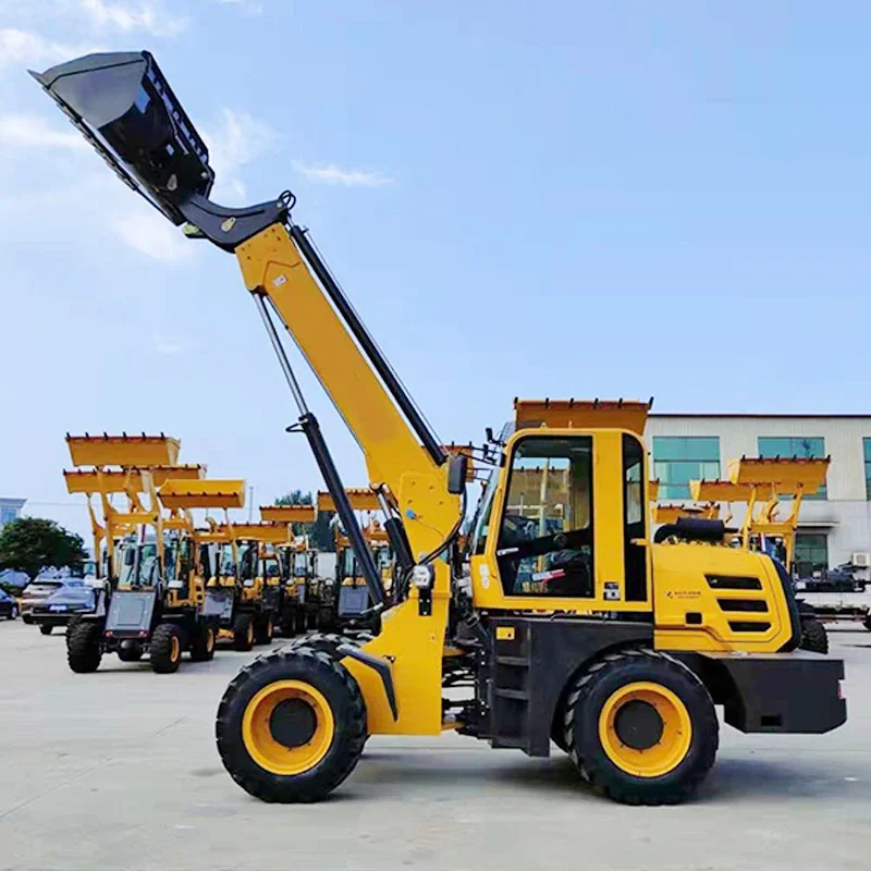 

CNMC 3 Ton 4x4 Wheel Loader Compact Type Multifunctional High Efficiency Easy To Operate Customization Factory Direct Sale