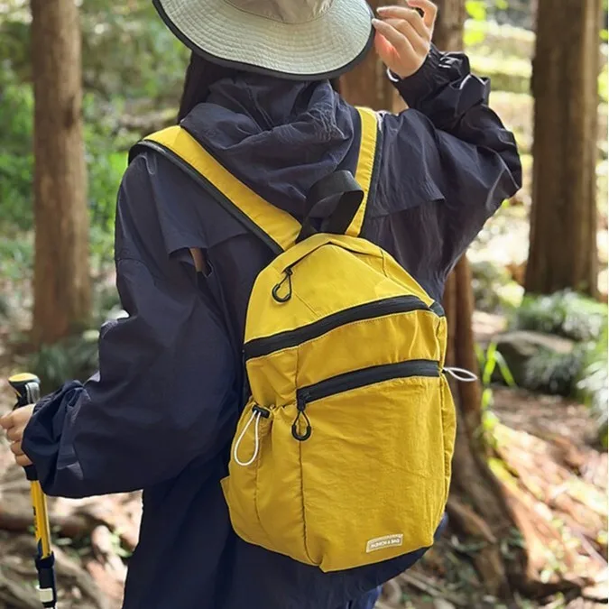 

Lightweight 2025 New Sports Large Capacity Hiking Backpack Men's Trendy Travel Backpack Women's
