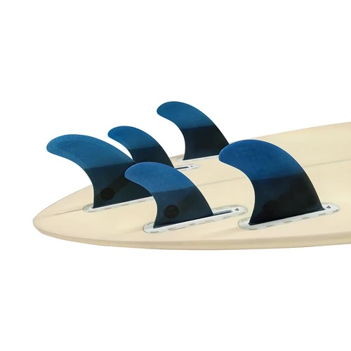 Imagen 2 del producto Aleta de tabla de surf de fibra de vidrio en forma de panal para tabla de surf UPSURF FUTURE aleta de surf aletas de rendimiento G5 + GL quilhas de surf