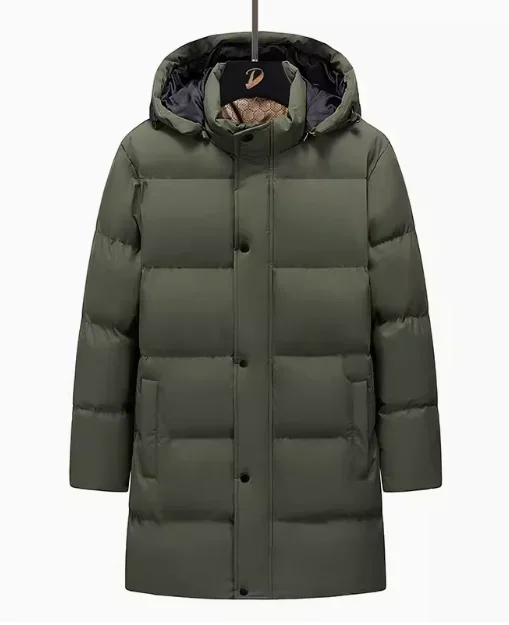 MAIDANGDI 2024 Winter New Graphene Cotton Casual Fashion Trend Loose Large Size Thickened Warmth Medium to Long Down Jacket Top