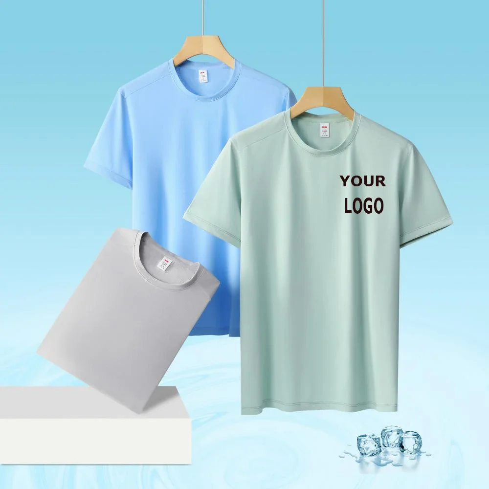 

plus Size 6XL Summer Short Sleeve Sports T-Shirt Men's Custom Logo Fitness Breathable Quick Dry Top Tee for Women Couples