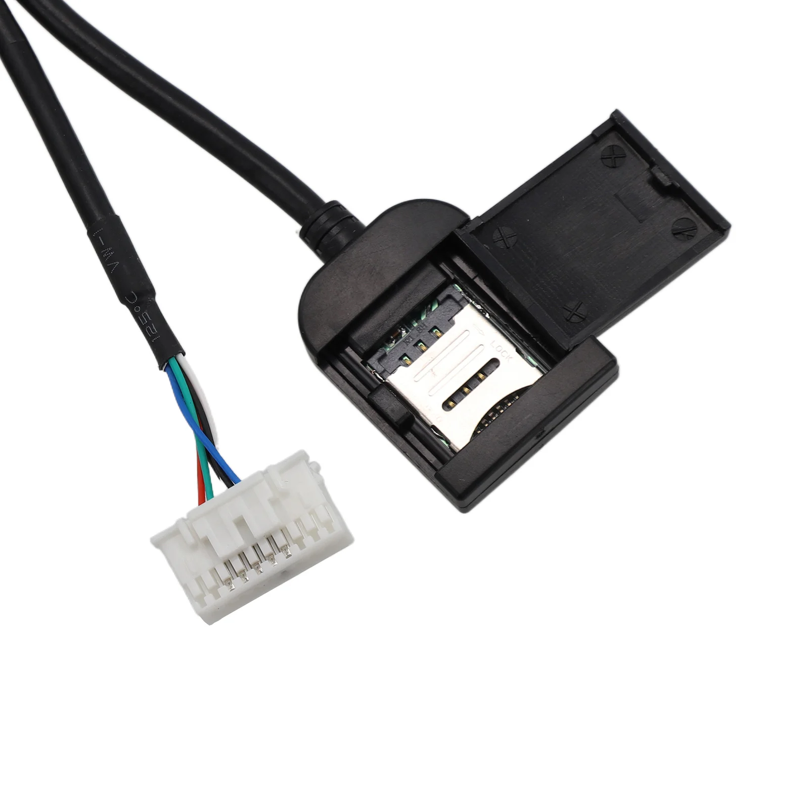 ABS Card Slot Adapter Slight Deviations Various Brands Wear Resistant For Radio Multimedia Gps 4G 20pin Cable Connector