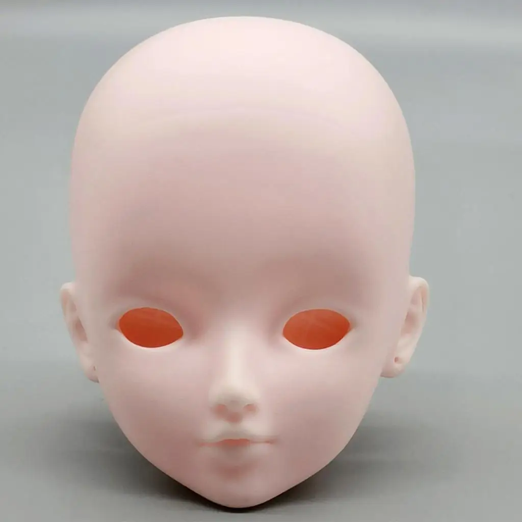 

Ball Jointed Doll Head Male PVC 23cm Single Head for Crafting Dollhouse Accessories and DIY Kits