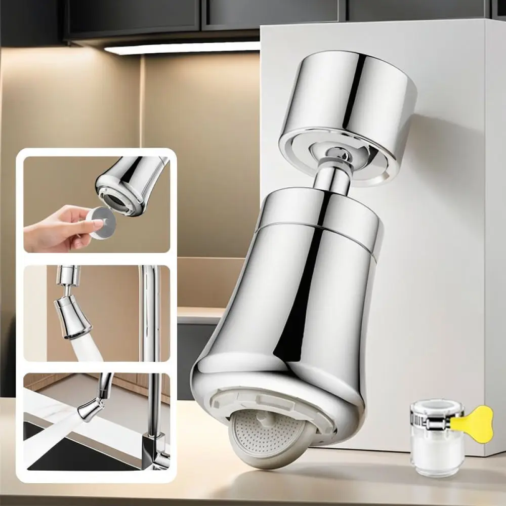 Water Saving Faucet Aerator 360 Degree Rotatable Bubbler Spray Head Kitchen Sink Faucet Accessory For Jiurong Fitting