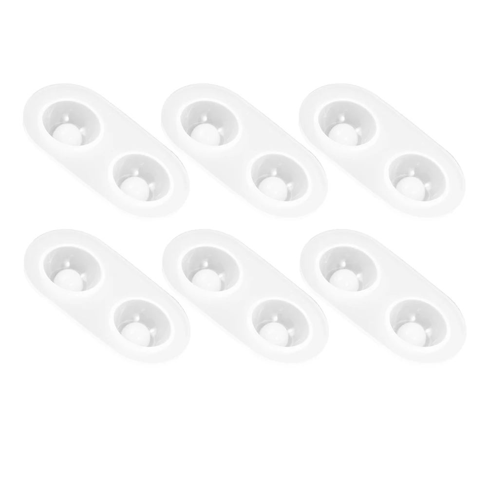 

6 Pcs Eye Mold Eyeball Molds Silicone Moulds Epoxy Resin Casting Baking Mold/cake