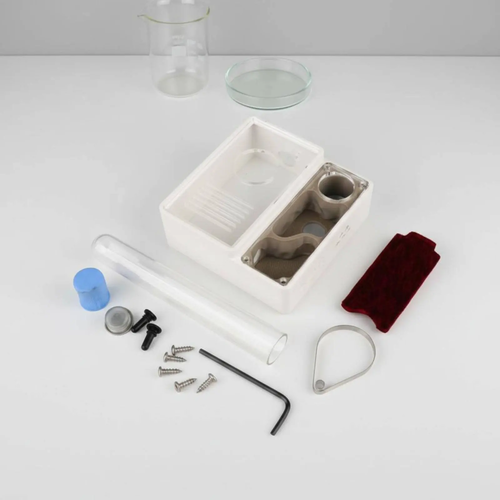 

Flat Ant Nest Ventilated 3D Printed Ant Nest Accessory Kit Clear