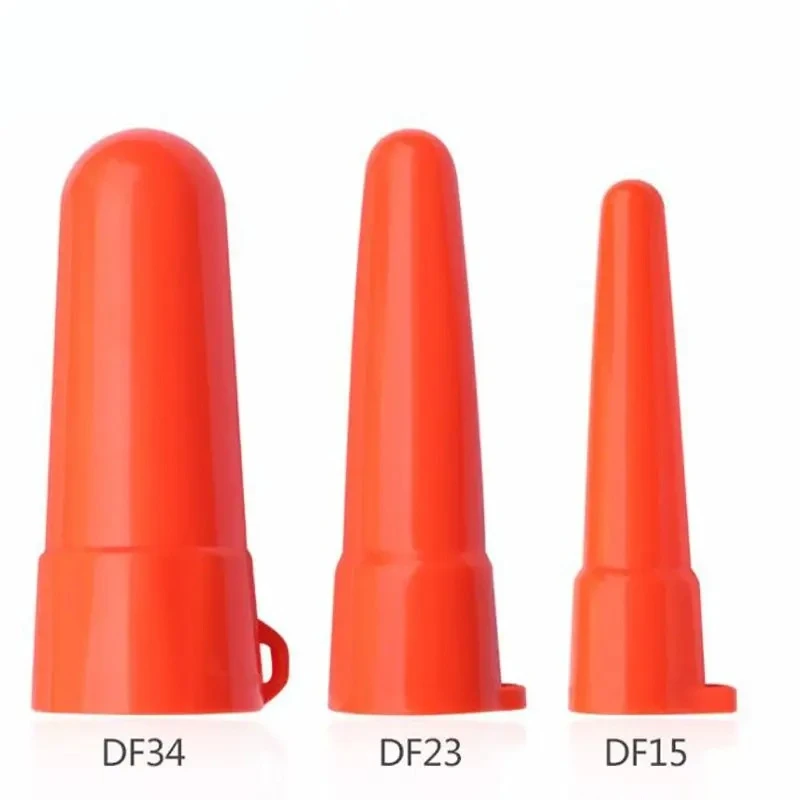 DF34 DF23 DF15 flashlight diffuser lens cover diffuser tip plastic LED light diffuser cover white/red,