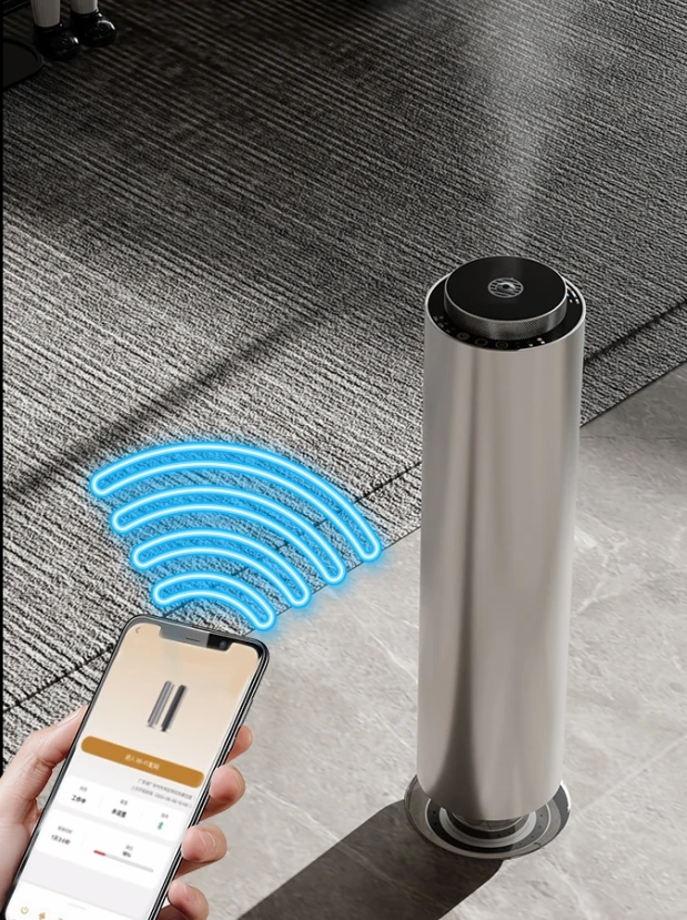Newest Electric Tower Aroma Diffuser Smart Commercial Scent Diffuser Oil Perfume Fragrance Machine for Household Use Waterless