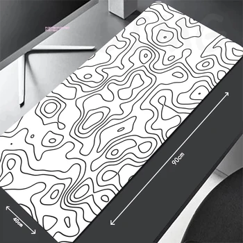 Topographic Mouse Pad gaming pads pads Large Gaming Mousepad XXL Mouse Mat Big Keyboard Mat Desk Pad for Computer Laptop