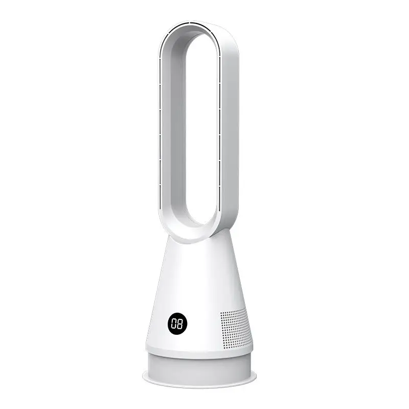 Low-noise 20-inch Bladeless Fan Remote Control Negative Ion Mute Desktop Electric Fan Floor Household Air Conditioning Tower Fan