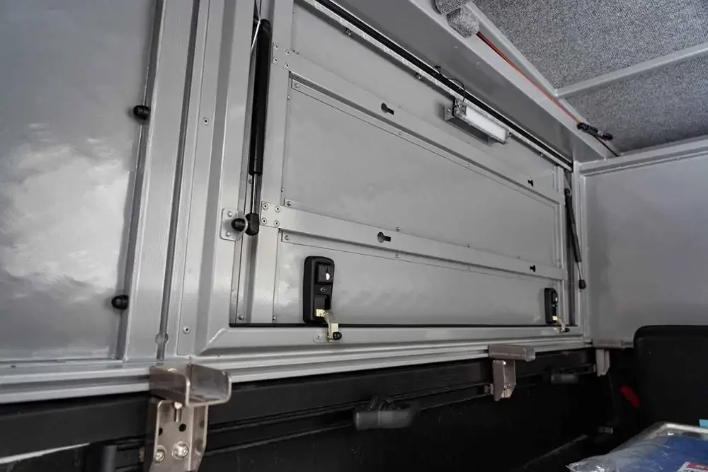 Aluminum Dual Cab Canopy Slide In Camper custom