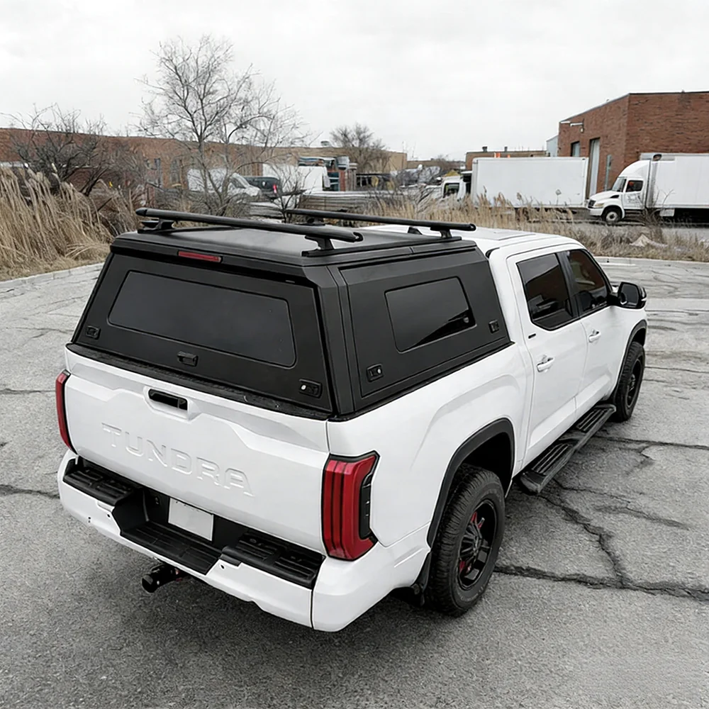 

Dream Garage Factory Direct 4X4 Off-road Waterproof Hinged Aluminum Truck Canopy For For Tundra For Revo Vigo